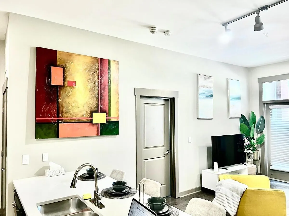 Apartment Uptown Charlotte Modern Stay 2Br